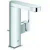 Image de Grohe Mitigeur lavabo monocommande PLUS 1/2", taille M, garniture de vidage, chrome