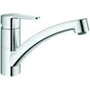 Image de Grohe Mitigeur monocommande évier BauEco 1/2", bec bas, chrome