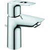 Image de Grohe Mitigeur monocommande lavabo BauLoop 1/2", S, avec vidage, levier central chrome