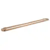 Image de GROHE Porte-Serviettes 80 centimètres, Support pour Plateau en Verre avec Finition Starlight résistante aux Rayures, 80 x 8 x 3 cm, Couleur cuivre Brillant brossé (Référence : 41058DL0)