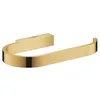 Image de GROHE Porte-Rouleau Mural sans Couvercle avec Finition Starlight résistante aux Rayures, 15 x 8,5 x 1,5 cm, Couleur Or Brillant (référence 41068GL0)