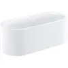 Image de Grohe Essence 39729000 Baignoire sans acier en titane vitrifié avec trop-plein 180 x 80 x 57,5 cm Blanc alpin