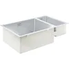 Image de Évier en acier inoxydable K700U 760 x 450 mm Inox 31575SD1 (Import Allemagne)
