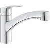 Image de Mitigeur évier Eurosmart Grohe - Bec bas - Monocommande - 2 jets - Chrome