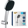 Image de Ensemble de douche avec pommeau 2 jets support et flexible - GROHE Vitalio Comfort 110 26399001 - Sélection facile - Economie deau