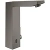 Image de GROHE Électronique infrarouge pour lavabo Eurocube E 36441, DN 15 avec mélange et limiteur de température réglable, batterie au lithium 6 V, type CR-P2, graphite dur brossé