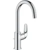 Image de Mitigeur monocommande lavabo - GROHE Swift - 24330001 - Chromé - Taille L - Bec haut - Economie deau