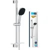 Image de Ensemble de douche avec pommeau 2 jets barre flexible et tablette - GROHE Vitalio Comfort 110 26929001 - Economie deau - Chromé