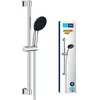 Image de Ensemble de douche avec pommeau 2 jets barre 60cm et flexible - GROHE Vitalio Start 110 26951001 - Economie deau - Chromé