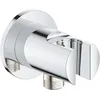 Image de GROHE Vitalio Universal Coude à Encastrer avec Support Mural pour Douchette, Raccord fileté 1/2", Chromé, 26962001
