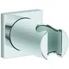 Image de Grohe Support de douchette Rainshower non verrouillable, rosace carrée, chrome