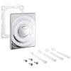 Image de Grohe 42302000 8002244 Surf Plaque de Recouvrement de Rechange 156 X 197 Mm Chromé