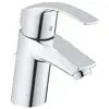 Image de Mitigeur lavabo EUROSMART GROHE 33265002 - bec bas - taille S - chrome