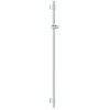 Image de Grohe Barre de douche Rainshower 115 cm, blanc et métal, coulissant et articulé, chrome