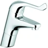 Image de Grohe Mitigeur de sécurité monocommande pour lavabo Euroeco Special chrome, corps lisse, haut modèle