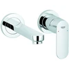 Image de Grohe Eurosmart Cosmopolitan Ensemble complet Mitigeur lavabo encastré 2 trous, bec 17 cm, chrome