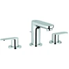 Image de Grohe Eurosmart Cosmopolitan Robinet lavabo 3 trous 1/2", avec vidage, chrome