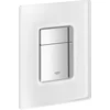 Image de Grohe 38845MF0 Skate Cosmopolitan Plaque de commande WC Verre dépoli