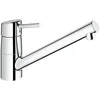 Image de Grohe Robinet de Cuisine Concetto Bec Bas Plage de Rotation de 140° Starlight 32659001 (Import Allemagne)