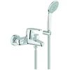 Image de Grohe Mitigeur bain monocommande Eurodisc Cosmopolitan chrome, avec garniture de douche