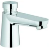 Image de Grohe Mitigeur sur pied auto-fermant Euroeco CT chrome, DN 15, marquage bleu/rouge