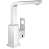 Image de GROHE Robinet de Salle de Bains Eurocube Bonde de Vidage Bec Haut Plage de Rotation de 90° 23135000 (Import Allemagne)