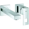 Image de Grohe Set de montage Eurocube chr, mitigeur mural lavabo 2 trous, bec 17,1 cm