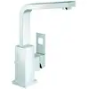 Image de Grohe Eurocube Mitigeur lavabo mono-commande 1/2", taille L, avec garniture de vidage, chrome