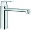 Image de Grohe Mitigeur évier Eurosmart Cosmopolitan chrome, basse pression, bec moyen hauteur