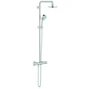 Image de Grohe Système de douche Tempesta C 160 avec thermostat apparent, montage mural, chrome