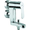 Image de Grohe Mitigeur bain monocommande Vertica Eurostyle C chrome, montage mural