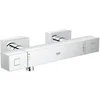 Image de GROHE 34509000 Grohtherm Cube Mitigeur douche Argent