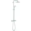 Image de Grohe Système de douche Tempesta Cosmopolitan 210 chr, avec thermostat AP, bras pivotant 39 cm