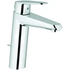 Image de Grohe Mitigeur lavabo Eurodisc Cosmopolitan 1/2", taille M, avec garniture de vidage, chrome