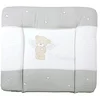 Image de roba Matelas à Langer Nettoyable 85 x 75 cm Heartbreaker - Bords Rehaussés - pour Table à Langer - Sans Phtalate - Motif Ourson Ange - Gris / Blanc