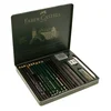 Image de Faber-Castell Set de Crayon Pitt Graphite, Boîte Métal de 19 112973 Multicolore