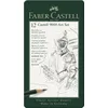 Image de Faber-Castell 119065 Castell 9000 Crayons, Set de 12, Grades HB à 8B, Crayons graphite pour croquis, dessin et écriture, Pour artistes et amateurs, Extra résistant à la casse
