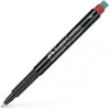 Image de FABER-CASTELL Marqueur permanent MULTIMARK, 513 F, rouge
