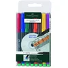 Image de FABER-CASTELL 152309 - Marqueurs permanents MULTIMARK, épaisseur: S, étui de 8