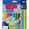 Image de Faber-Castell - 24 crayons couleur Dino avec autocollants