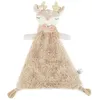 Image de BIECO Peluches Doudou Biche Ella | Cadeau Kit Naissance Bébé Fille Plat Faon Enfant Renne Cerf Mouchoir