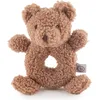 Image de Bieco Ours Mika Hochet Bouclé | Peluche Tedy Bear pour enfants dès 0 mois