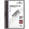 Image de Durable 220057 Duraclip Chemise de Présentation à Clip Métal A4 /30 feuilles Couverture Transparente Dos Opaque Gris Anthracite