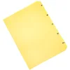 Image de Durable 365004 Jeu de 25 Intercalaires avec Onglets Imprimés A Z Format A5 Jaune