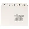 Image de Durable 367002 Jeu de 25 Intercalaires Format A7 Paysage avec Divisions 5/5 - Onglets Imprimés A-Z - Polypro Coloris Blanc