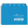 Image de Durable 367006 Jeu de 25 intercalaires avec Onglets imprimés A Z format A7 Bleu