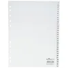 Image de Durable 616002 Intercalaires de Numéro (Polypropylènes, A4 Portrait,Index 1-31, entièrement Couvert, Perforation Universelle) 1 Unité(S) Blanc