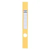 Image de Durable 809104 Sachet de 10 Porte-Étiquettes Adhésifs pour Classeurs Ordofix 40 mm Jaune
