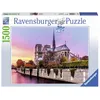 Image de Puzzle 1500 pièces Ravensburger Pittoresque Notre-Dame en occasion ou reconditionné