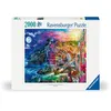 Image de Puzzle 2000 pièces Ravensburger Cinque Terre colorées en occasion ou reconditionné